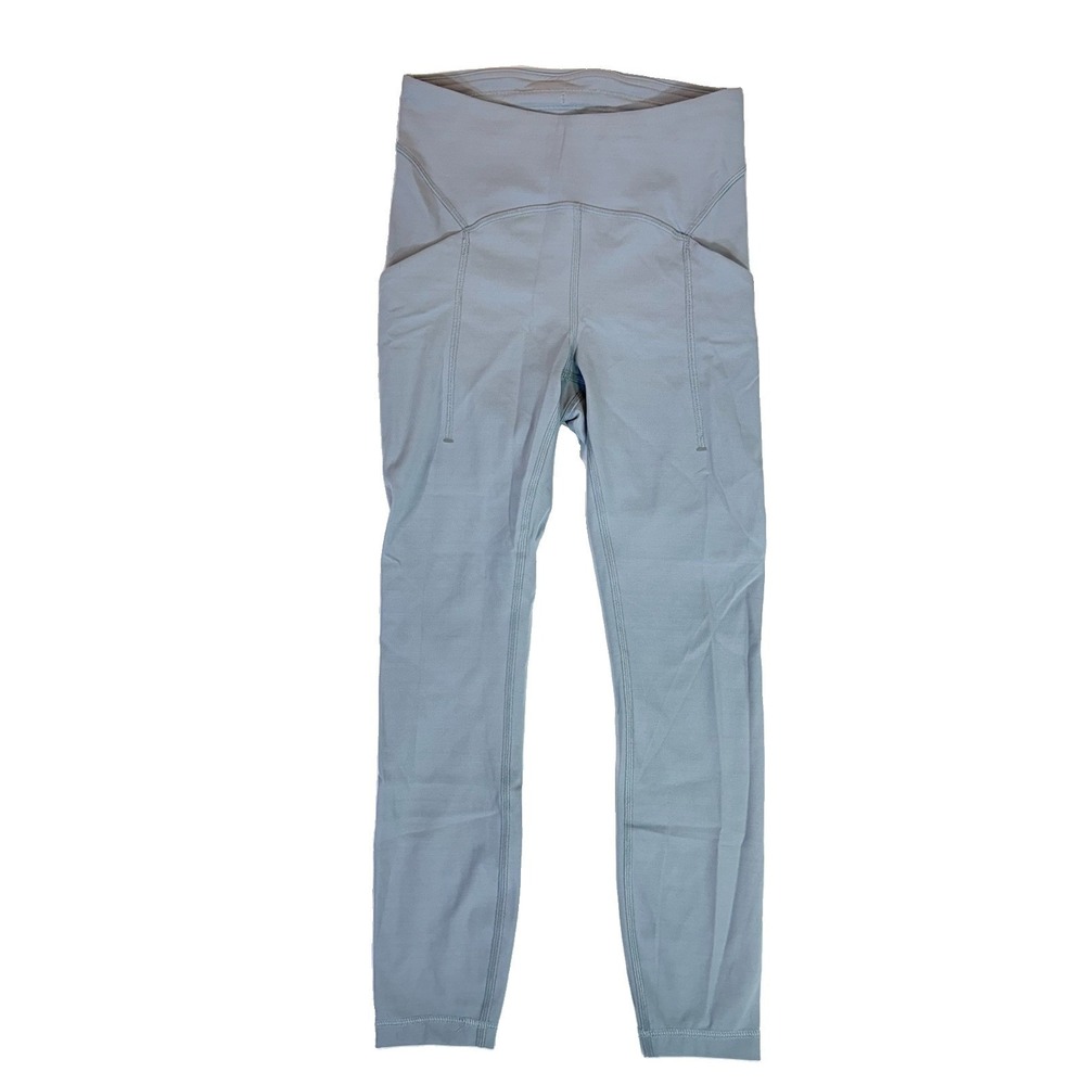 Lululemon Invigorate High-Rise Tight Leggings Size 4 Grey Pockets Everlux HR